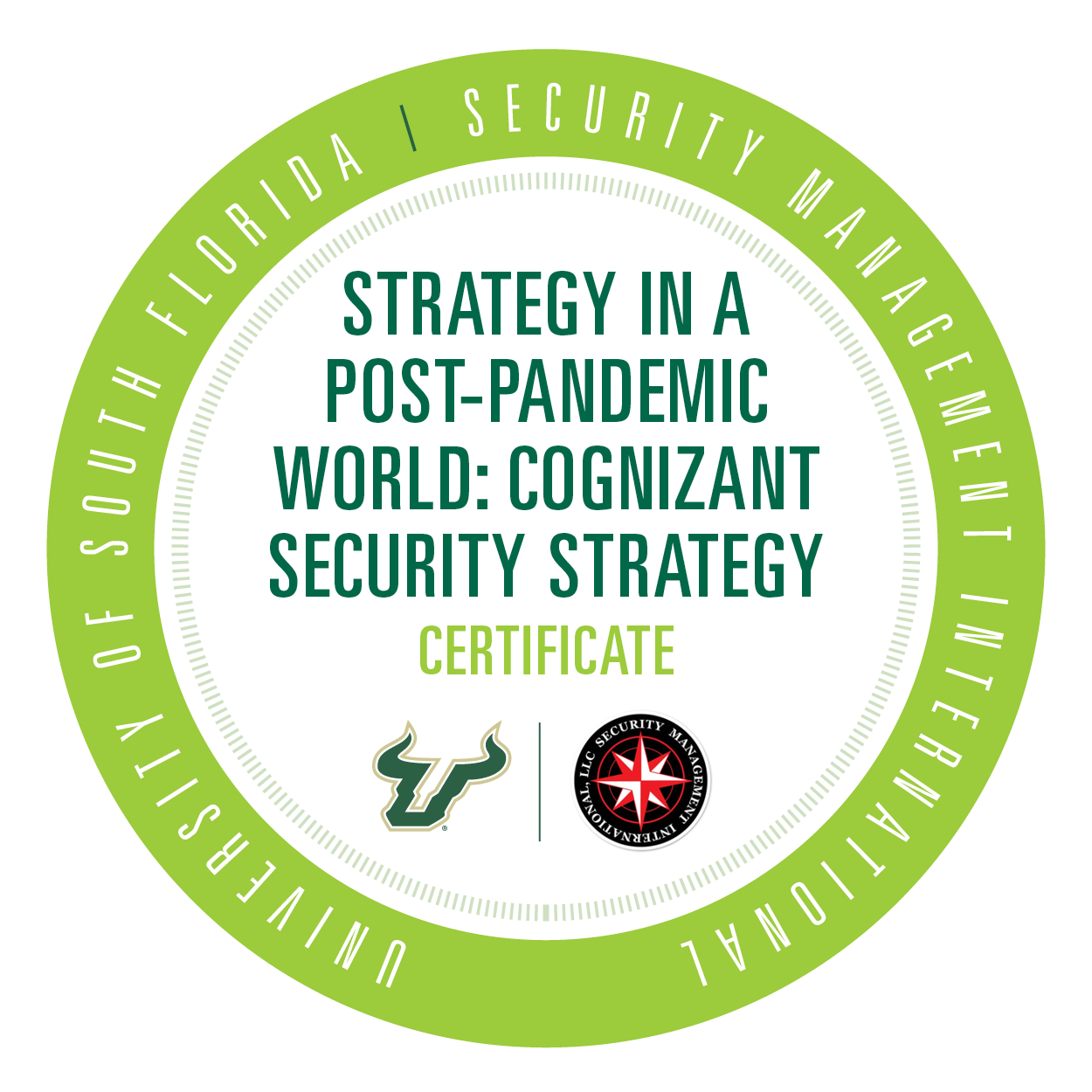 Strategy in a post-pandemic world certificate